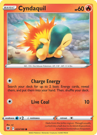 Cyndaquil 23 / 189
