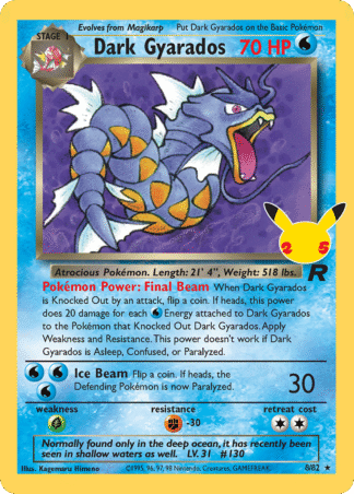 Dark Gyarados 8 / 25