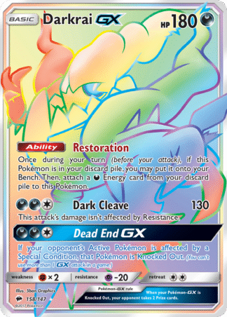 Darkrai-GX 158 / 147