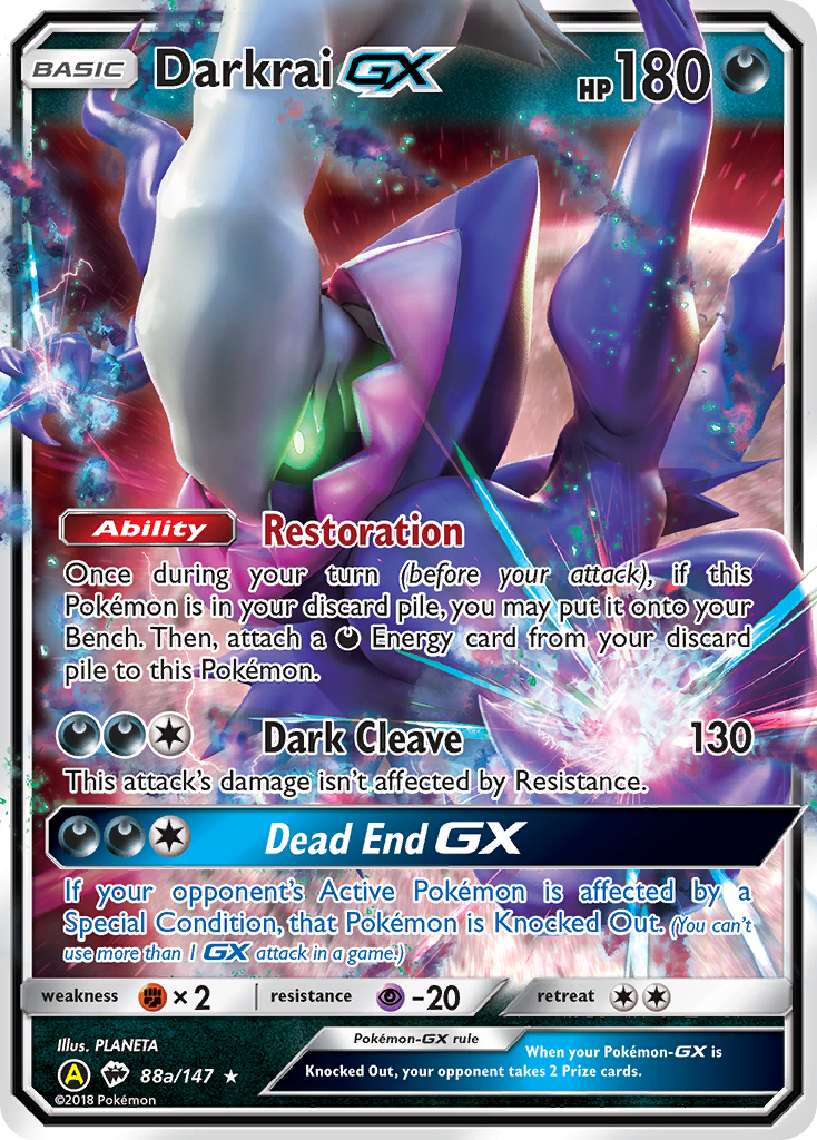 Darkrai-GX 88a / 147