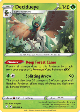 Decidueye 8 / 72