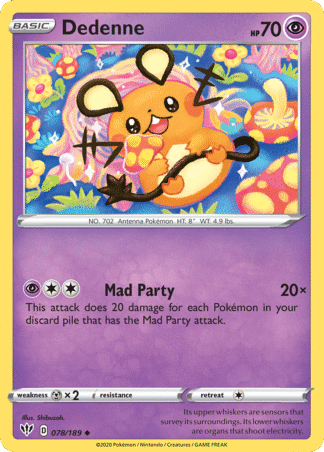 Dedenne 78 / 189