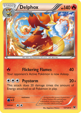 Delphox 13 / 124