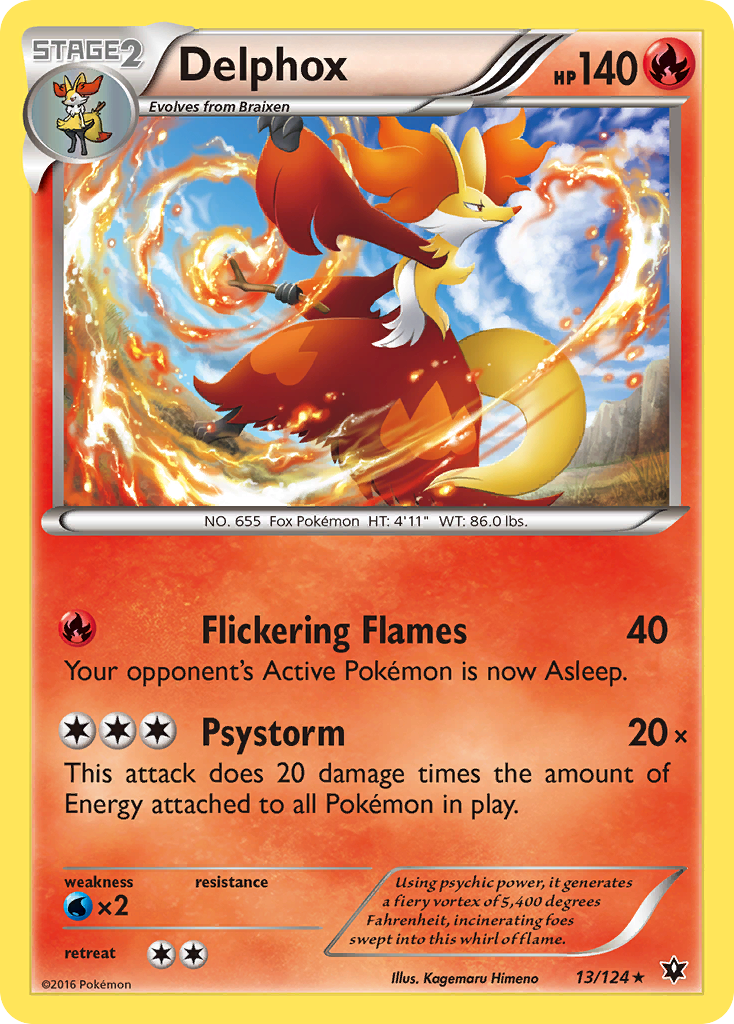Delphox 13 / 124