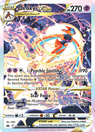Deoxys VSTAR GG46 / 159