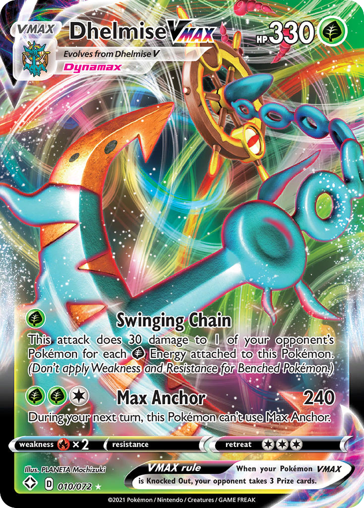 Dhelmise VMAX 10 / 72