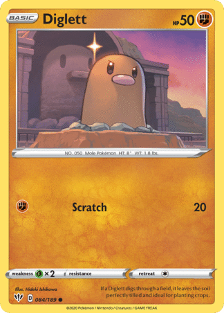 Diglett 84 / 189