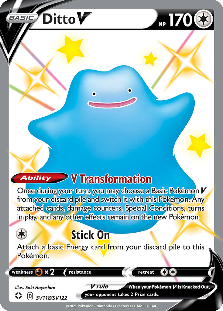 Ditto V SV118 / 72