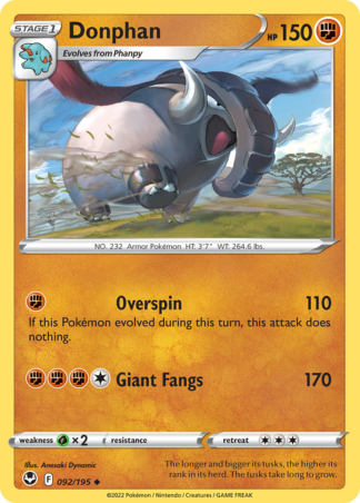 Donphan 92 / 195