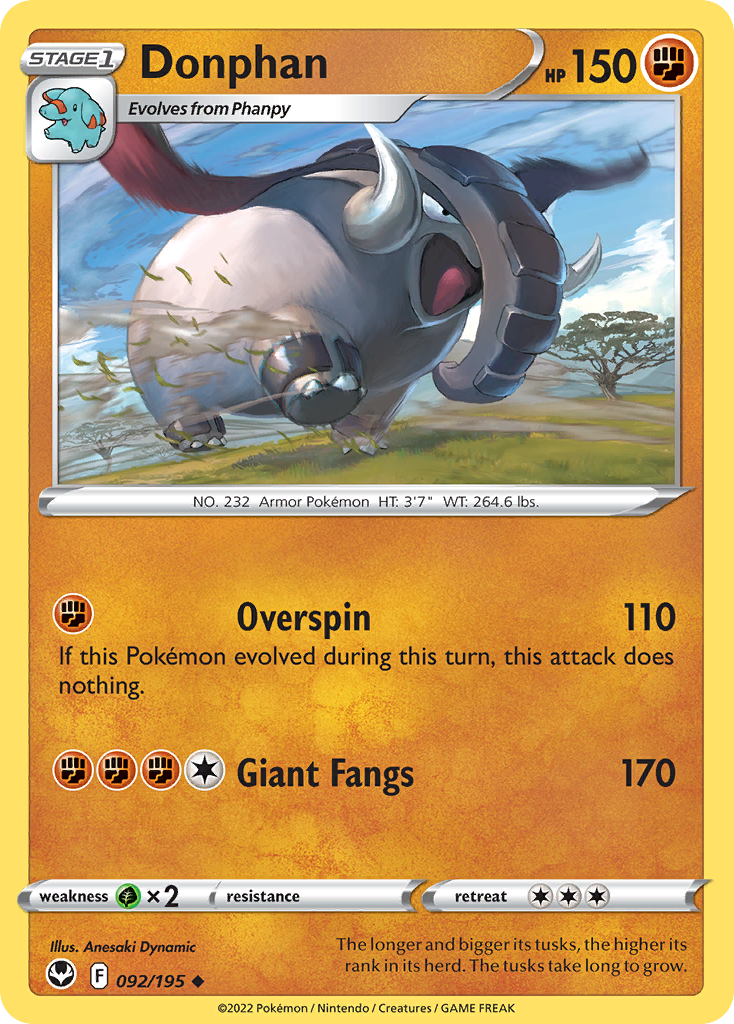 Donphan 92 / 195