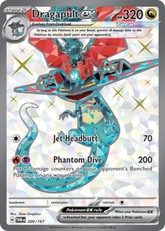 Dragapult ex 200 / 167