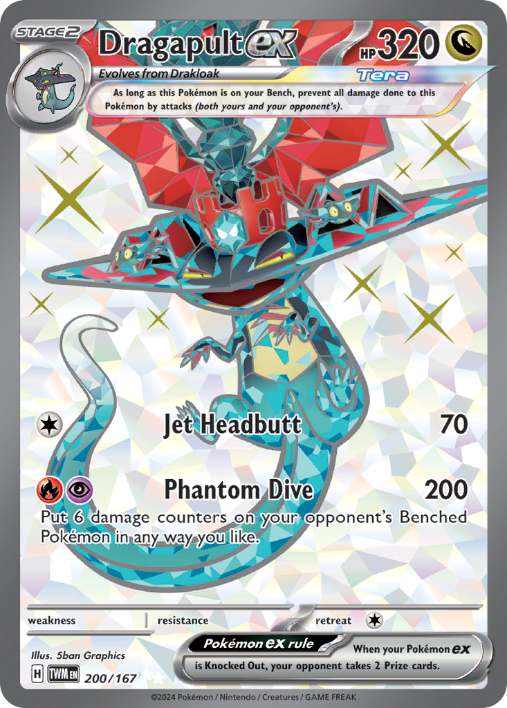 Dragapult ex 200 / 167