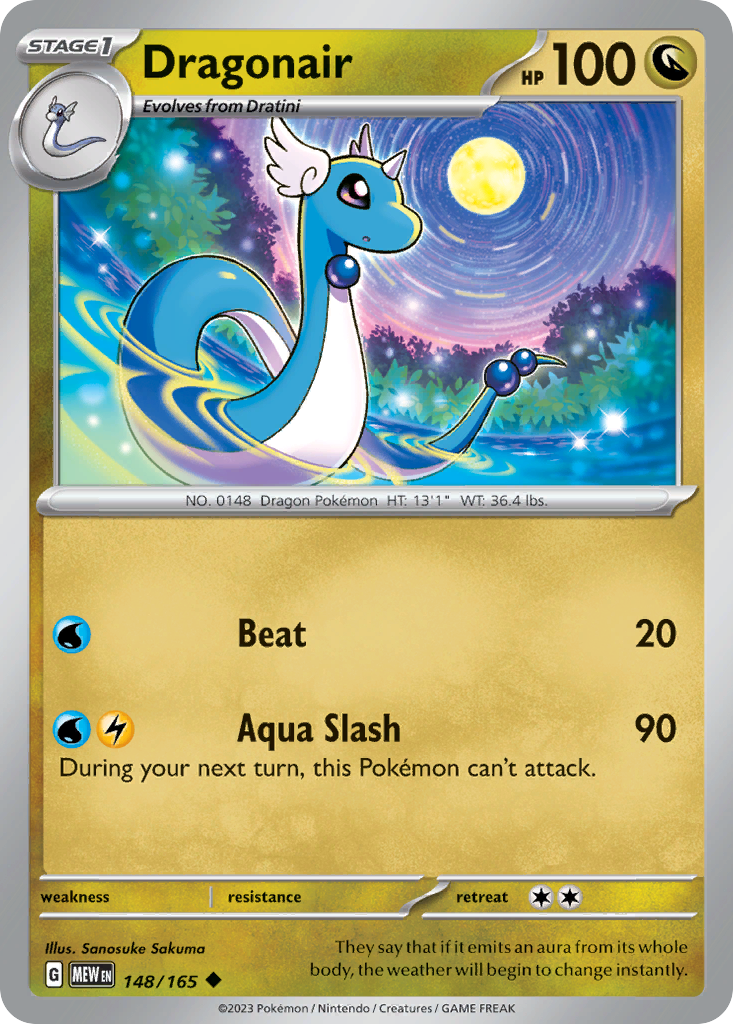 Dragonair 148 / 165