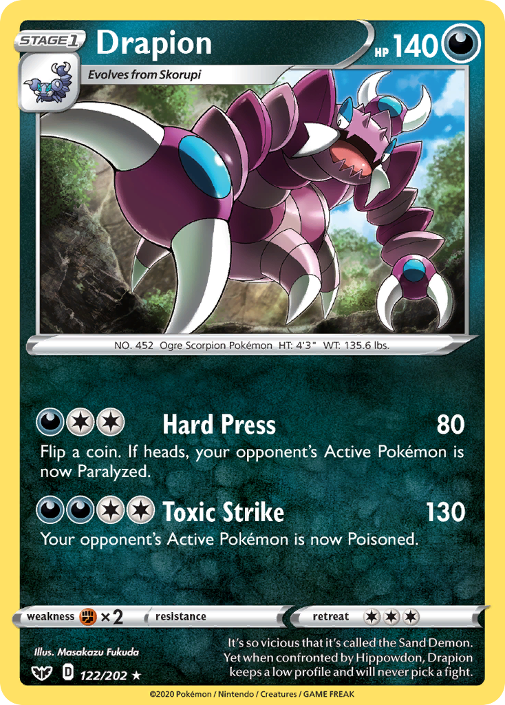 Drapion 122 / 202