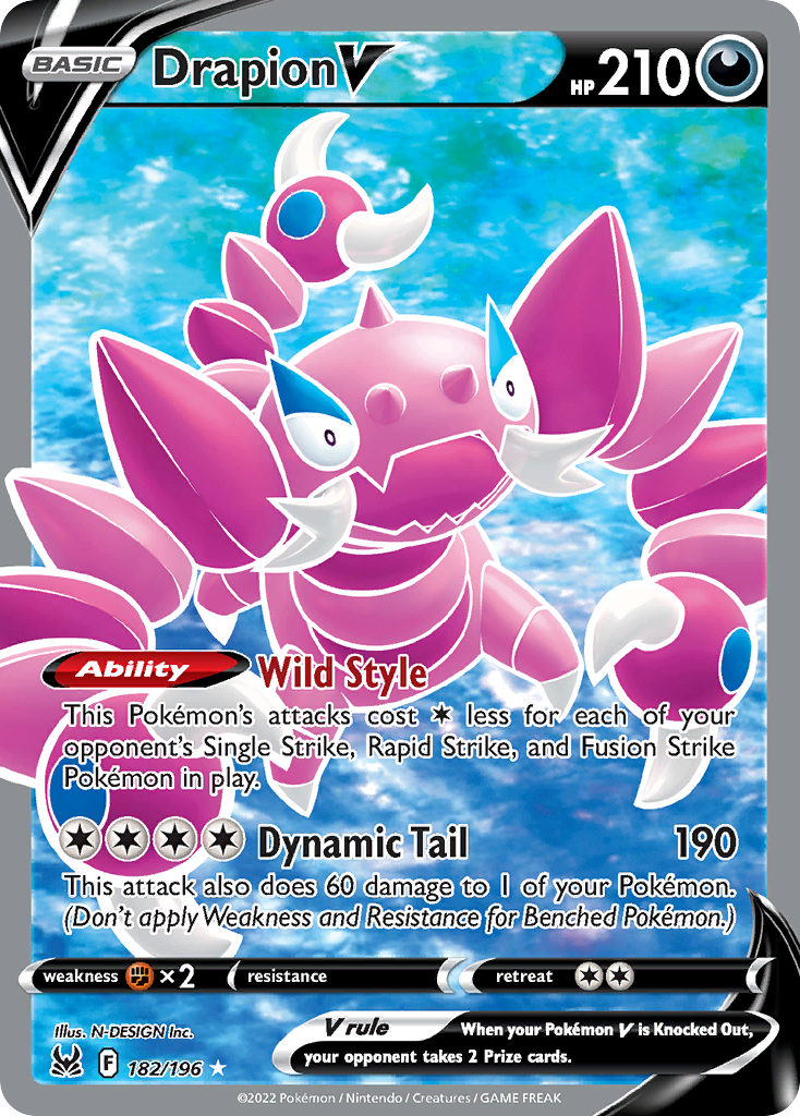 Drapion V 182 / 196