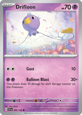 Drifloon 89 / 198