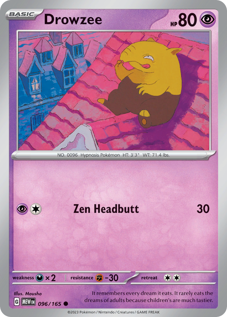 Drowzee 96 / 165