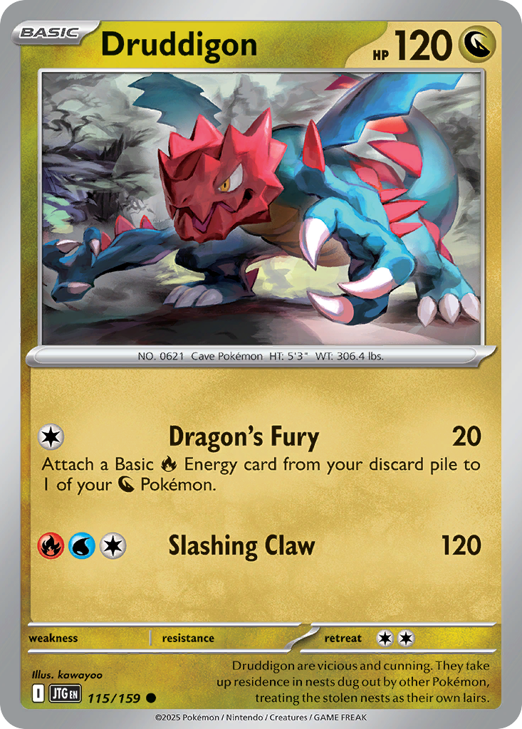 Druddigon 115 / 159