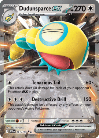 Dudunsparce ex 121 / 159