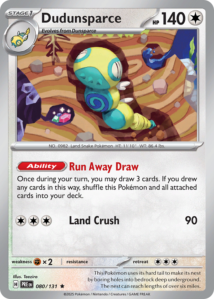 Dudunsparce 80 / 131