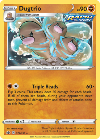 Dugtrio 77 / 198