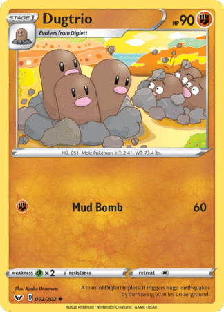 Dugtrio 93 / 202