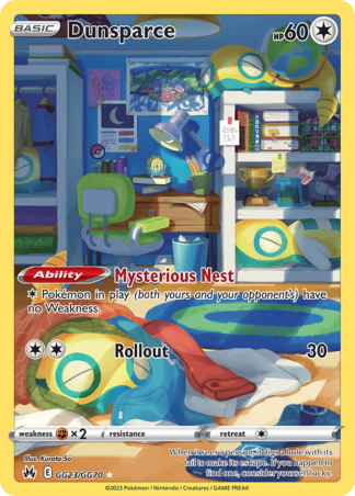 Dunsparce GG23 / 159