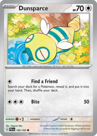 Dunsparce 156 / 193