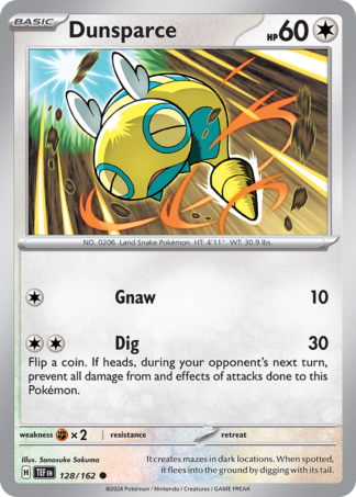 Dunsparce 128 / 162