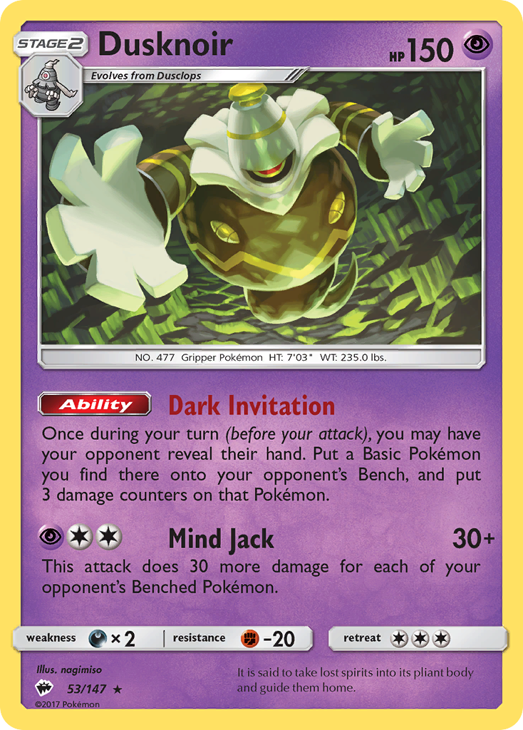 Dusknoir 53 / 147