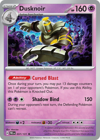 Dusknoir 37 / 131