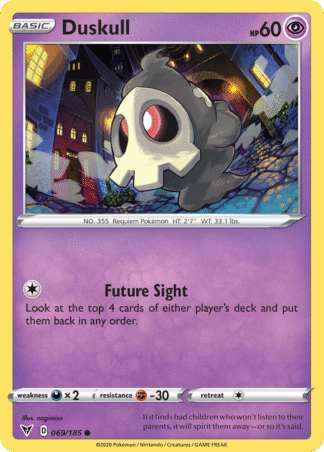 Duskull 69 / 185