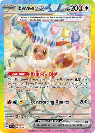 Eevee ex 167 / 131