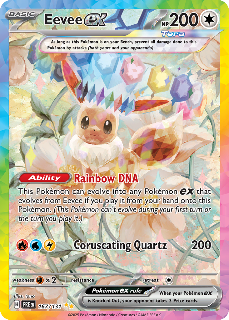 Eevee ex 167 / 131