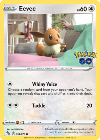 Eevee 54 / 78