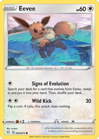 Eevee 52 / 72