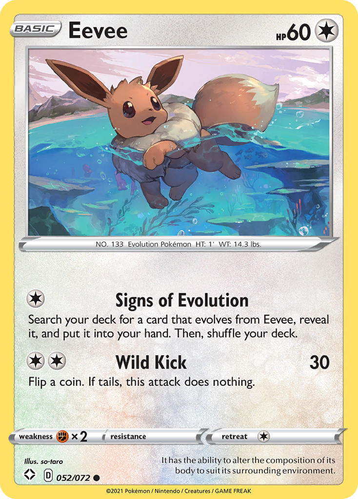 Eevee 52 / 72