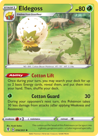 Eldegoss 16 / 203