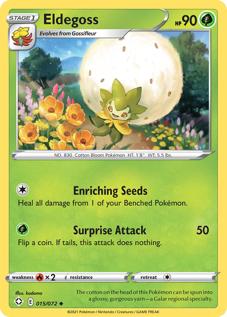 Eldegoss 15 / 72