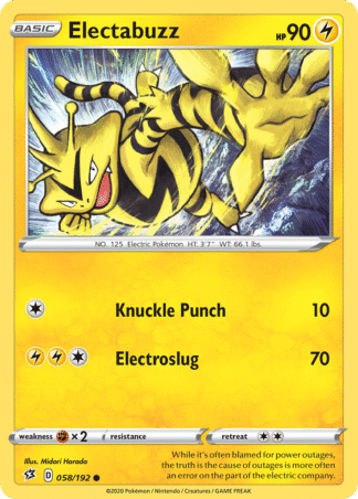 Electabuzz 58 / 192