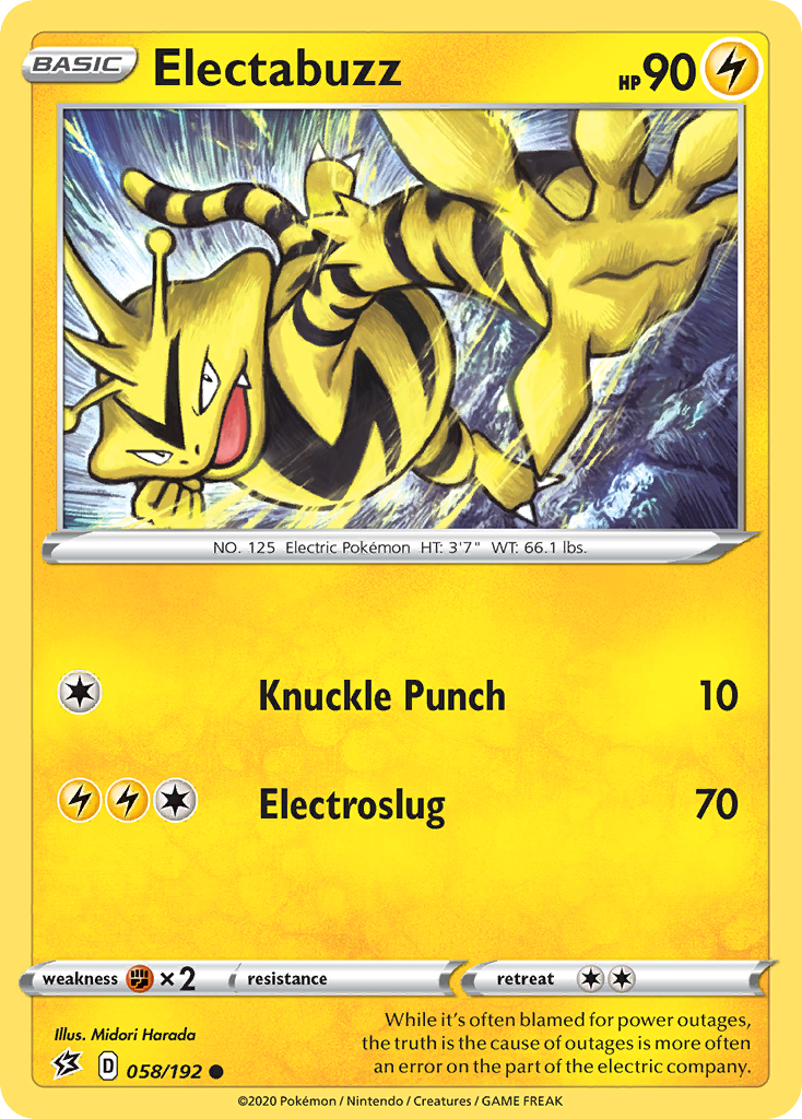 Electabuzz 58 / 192