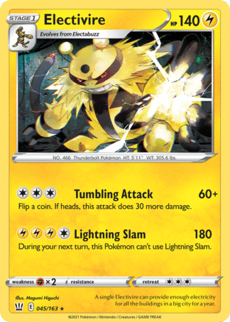 Electivire 45 / 163