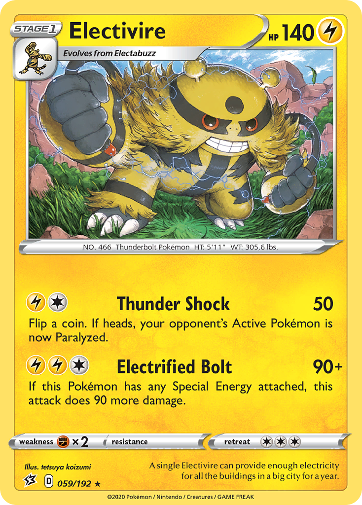 Electivire 59 / 192