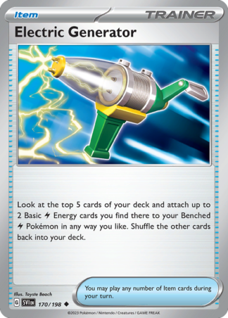 Electric Generator 170 / 198