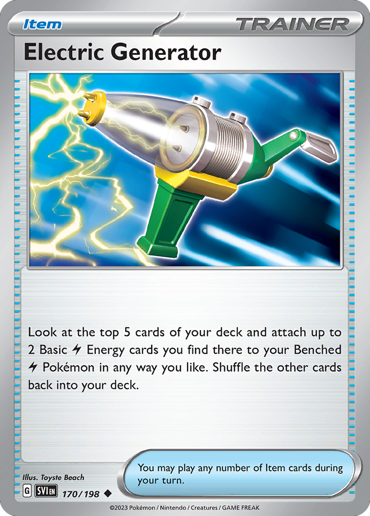 Electric Generator 170 / 198