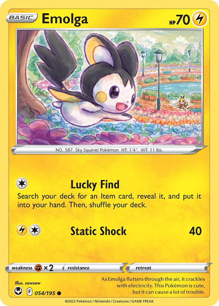 Emolga 54 / 195
