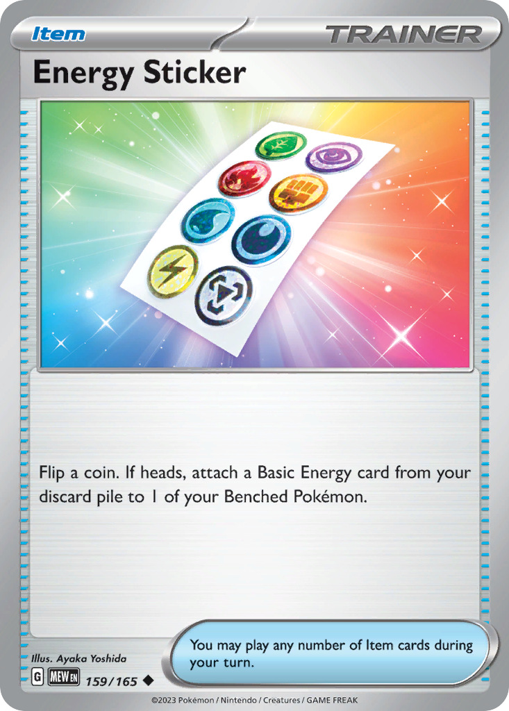 Energy Sticker 159 / 165