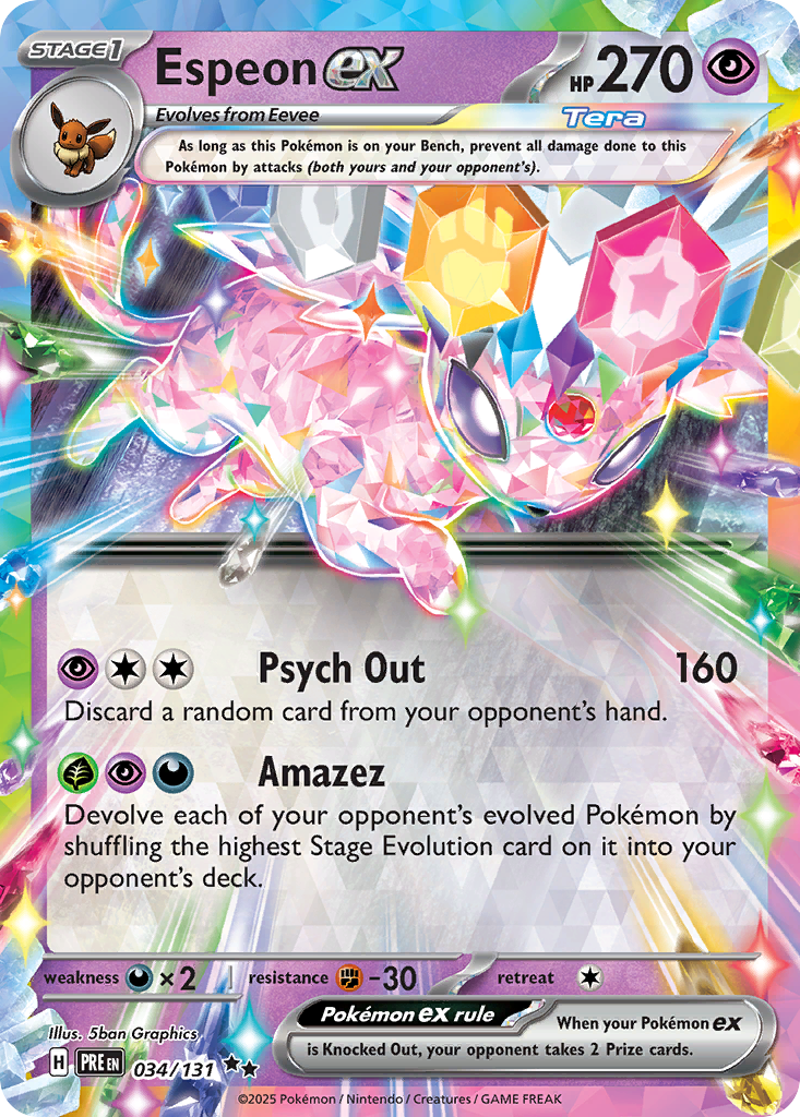 Espeon ex 34 / 131