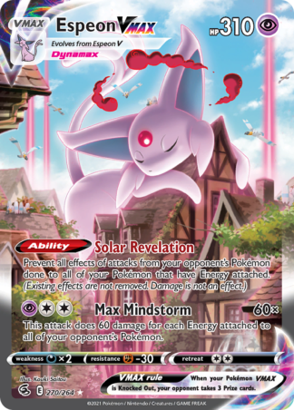 Espeon VMAX 270 / 264