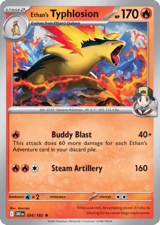 Ethan’s Typhlosion 34 / 182
